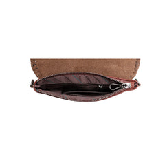 RLL-018 Montana West 100% Genuine Leather Hair-On Collection Crossbody