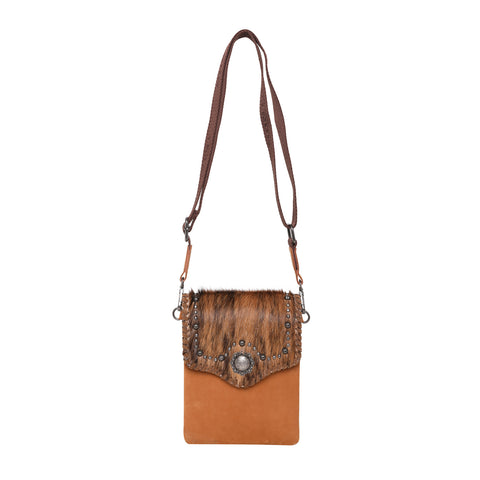 RLL-021 Montana West 100% Genuine Leather Hair-On Cowhide Collection Crossbody