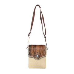 RLL-021 Montana West 100% Genuine Leather Hair-On Cowhide Collection Crossbody