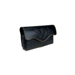 RLP-2008 Montana West Genuine Hair-On Cowhide Belt Loop Phone Holster  Pouch/Multi-function Crossbody