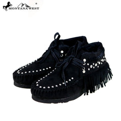 SBT-014  Montana West Moccasins Fringe Collection