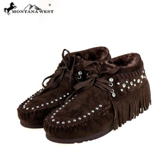 SBT-014  Montana West Moccasins Fringe Collection