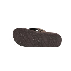 SE125-S191 Mandala Bull Skull Concho Studded Wedge Western Flip-Flop By Case