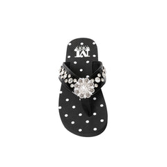 SE17-S001A Montana West Bling Bling Collection Flip Flops BY CASE (Thin Sole) By Case)