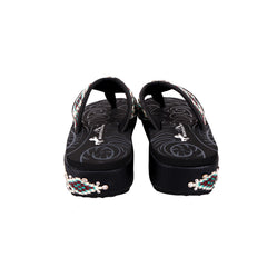 SEF03-S096 Montana West Embroidered Collection Flip Flops By Size