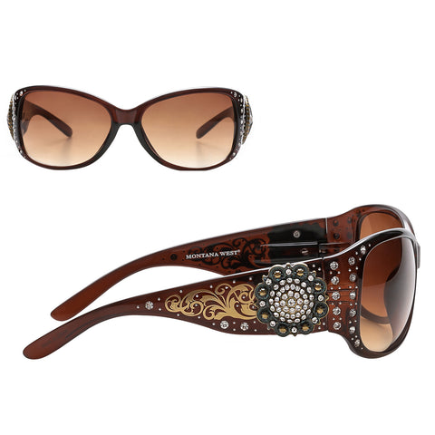 SGS-5802 Montana West Concho Collection Sunglasses By Pairs
