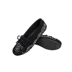SMT-002 Montana West Western Leather Suede Moccasin Slipper Studs Accents - By Case