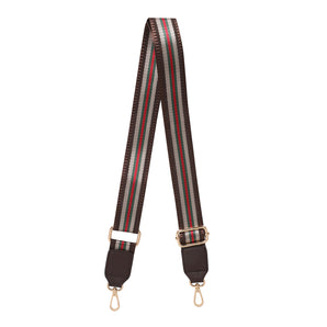 STP-1003 Montana West Guitar Style Crossbody Strap Stripe Print Collection