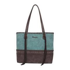 WG28-G8317 Wrangler Fringe and Studs Concealed Carry Western Tote（Wrangler by Montana West）