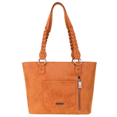 TR119G-8317 Trinity Ranch Hair-On Leather Collection Concealed Carry Tote