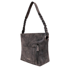 TR119G-918 Trinity Ranch Hair-On Leather Collection Concealed Carry Hobo