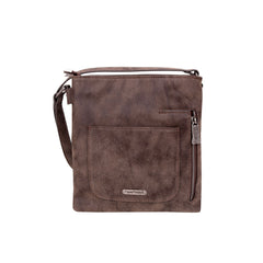 TR119G-9360 Trinity Ranch Hair-On Leather Collection Concealed Carry Crossbody Bag