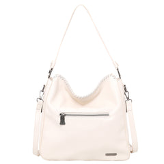 TR123G-918 Trinity Ranch Hair-On Leather Collection Dual Sided Concealed Carry Hobo/Crossbody Bag