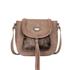 TR128-8360 Trinity Ranch Hair-On Collection Crossbody Bag