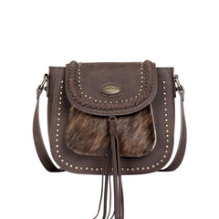 TR128-8360 Trinity Ranch Hair-On Collection Crossbody Bag