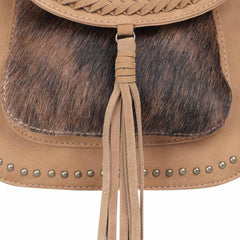 TR128-8360 Trinity Ranch Hair-On Collection Crossbody Bag