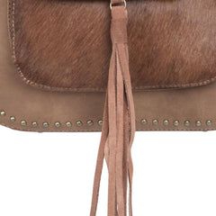 TR128G-918 Trinity Ranch Hair-On Leather Collection Concealed Handgun Hobo