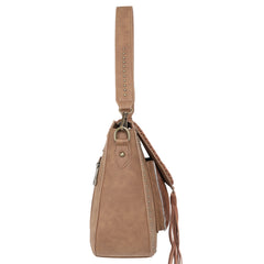 TR128G-918 Trinity Ranch Hair-On Leather Collection Concealed Handgun Hobo