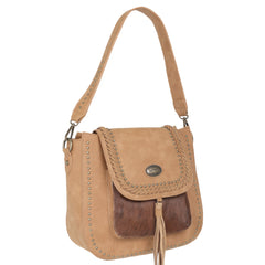 TR128G-918 Trinity Ranch Hair-On Leather Collection Concealed Handgun Hobo