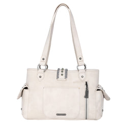 TR129G-8086 Trinity Ranch Hair-On Leather Collection Concealed Carry Satchel