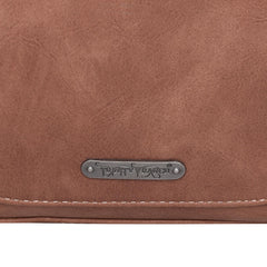 TR129G-8086 Trinity Ranch Hair-On Leather Collection Concealed Carry Satchel