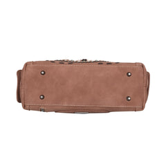 TR129G-8086 Trinity Ranch Hair-On Leather Collection Concealed Carry Satchel