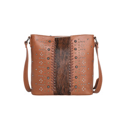 TR130G-8287 Trinity Ranch Hair-On Leather Collection Concealed Carry Crossbody Bag