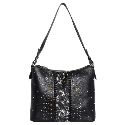TR130G-918 Trinity Ranch Hair-On Leather Studs Collection Concealed Handgun Hobo