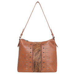 TR130G-918 Trinity Ranch Hair-On Leather Studs Collection Concealed Handgun Hobo