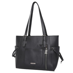 TR132G-8317 Trinity Ranch Hair-On Leather Studs Collection Concealed Carry Tote