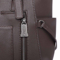 TR132G-8317 Trinity Ranch Hair-On Leather Studs Collection Concealed Carry Tote