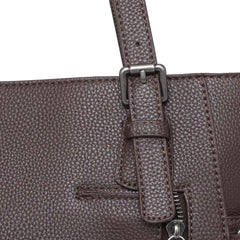 TR132G-8317 Trinity Ranch Hair-On Leather Studs Collection Concealed Carry Tote