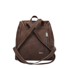 TR133-9110 Trinity Ranch Hair On Cowhide Collection Concealed Carry Backpack