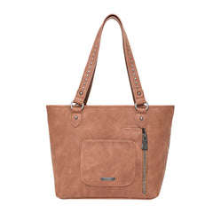 TR133G-8317 Trinity Ranch Hair-On Cowhide Collection Concealed Carry Tote