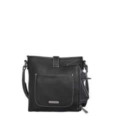 TR134G-9360 Trinity Ranch Hair On Cowhide Buckle Collection Concealed Carry Crossbody