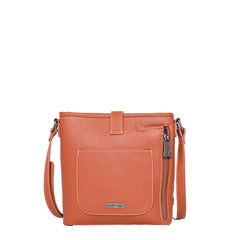 TR134G-9360 Trinity Ranch Hair On Cowhide Buckle Collection Concealed Carry Crossbody