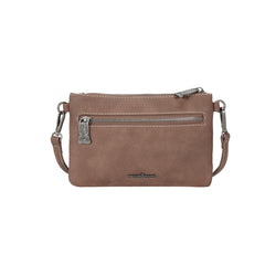 TR136-181 Trinity Ranch Hair On Cowhide Collection Wristlet/ Crossbody