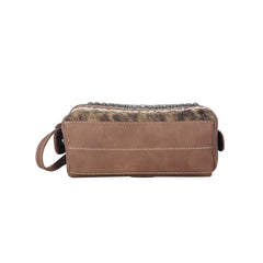 TR136-190 Trinity Ranch Hair On Cowhide Collection Travel Pouch