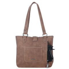 TR136G-8260 Trinity Ranch Hair On Cowhide Collection Concealed Carry Tote