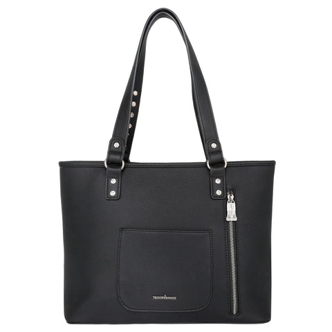 TR140G-8317 Trinity Ranch Hair-On Cowhide Collection Concealed Carry Tote