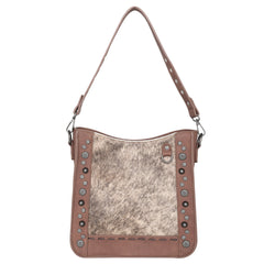 TR140G-921 Trinity Ranch Hair-On Cowhide Collection Concealed Carry Hobo/Crossbody