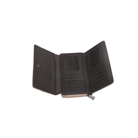 TR143-W010 Trinity Ranch Leather Stitch Collection Wallet