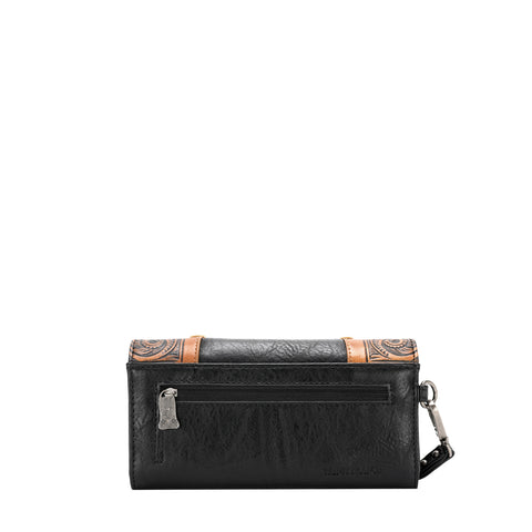 TR147-W002 Trinity Ranch Tooled Collection Wallet