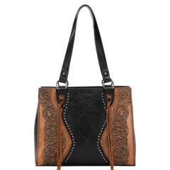 TR147G-8036 Trinity Ranch Tooled Collection Concealed Carry Tote