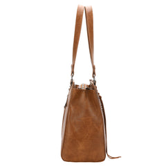 TR147G-8036 Trinity Ranch Tooled Collection Concealed Carry Tote