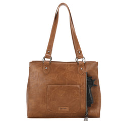 TR147G-8036 Trinity Ranch Tooled Collection Concealed Carry Tote