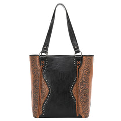 TR147G-8113 Trinity Ranch Tooled Collection Concealed Carry Tote