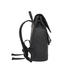 TR149-9110 Trinity Ranch Hair-On Cowhide Saddle Shape Collection Backpack
