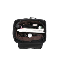 TR149-9110 Trinity Ranch Hair-On Cowhide Saddle Shape Collection Backpack