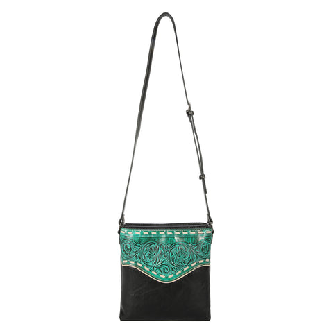 TR150G-9360 Trinity Ranch Tooled Collection Concealed Carry Crossbody